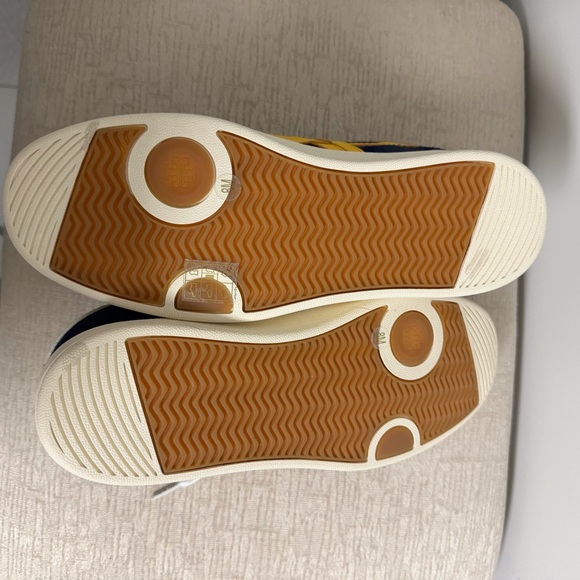 Tory Burch Hank Suede Court Sneakers - Picture 10 of 11